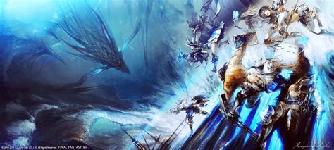Leviathan Final Fantasy Wallpapers Wallpaper Cave