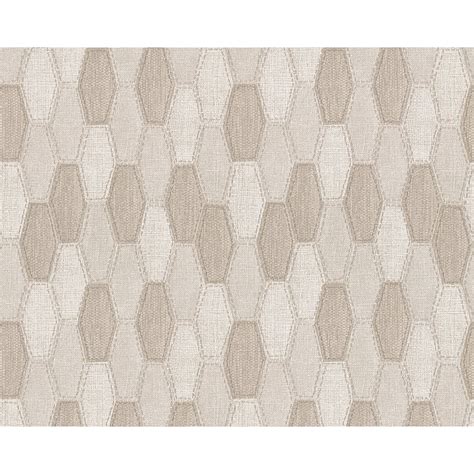 As Creation Canvas Fabric Effect Wallpaper Geometric