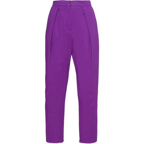 Maison Rabih Kayrouz High Rise Pleated Trousers 1 060 Liked On Polyvore Featuring Pants