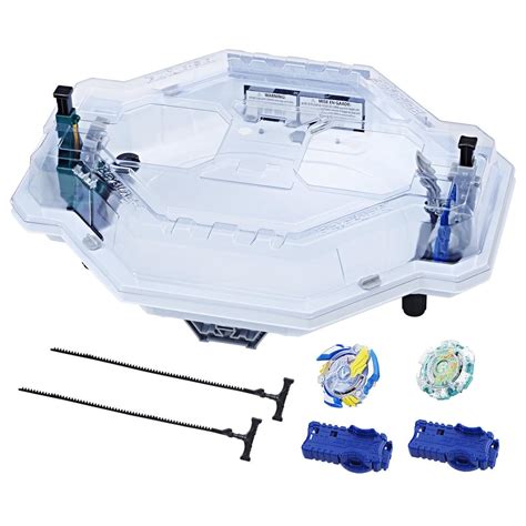 Beyblade Stadiums Prime Burst Launcher Kit Set Best Stadium Blue Battle