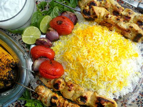 Turmeric And Saffron Joojeh Kabab Persian Grilled Saffron Chicken