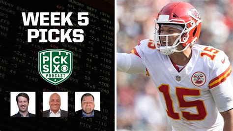 Nfl Week 5 Picks Against The Spread Best Bets Predictions And Preview