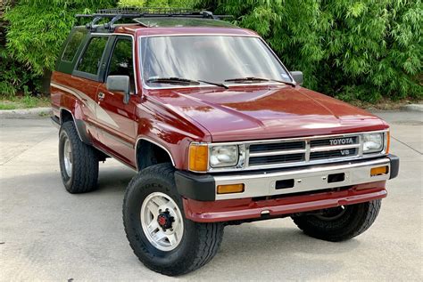 No Reserve 1989 Toyota 4runner V6 4x4 For Sale On Bat Auctions Sold
