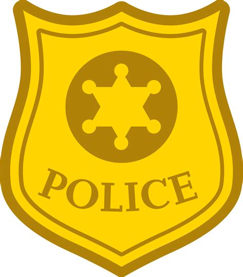 Police Badge Png Clipart Png Mart