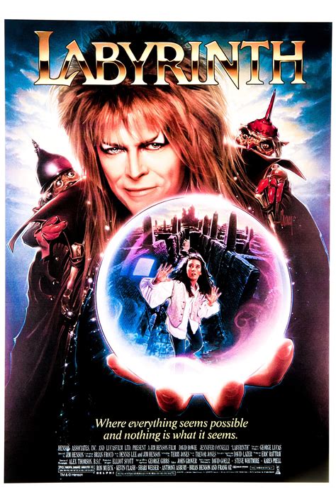 Labyrinth 1986 Posters — The Movie Database Tmdb