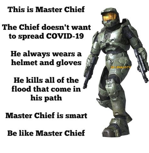 Be Like The Master Chief Halo