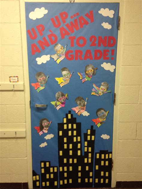 Pin By Kaylee Berryhill On Bulletin Boards And Door Decor Superhero