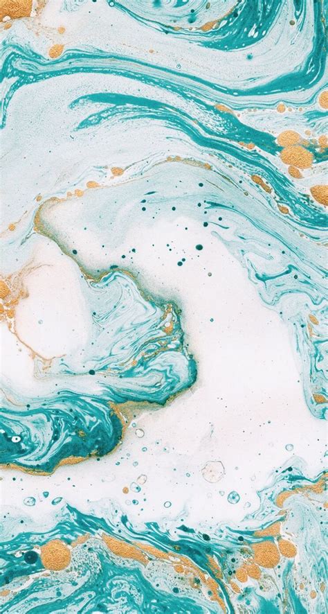 Teal And Gold Wallpaper Blue And Gold Marble Wallpapers