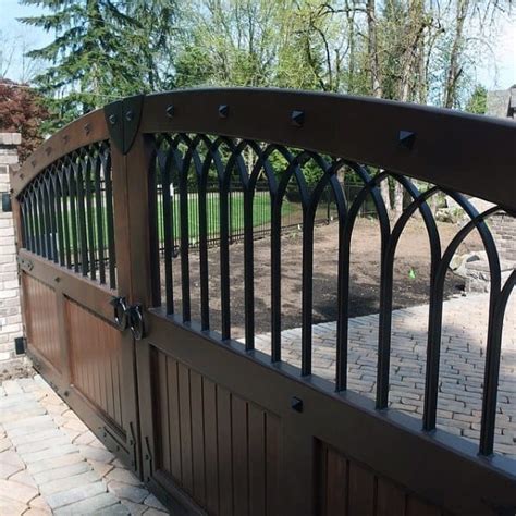 Find china manufacturers of wrought iron gates. Top 60 Best Driveway Gate Ideas - Wooden And Metal Entrances