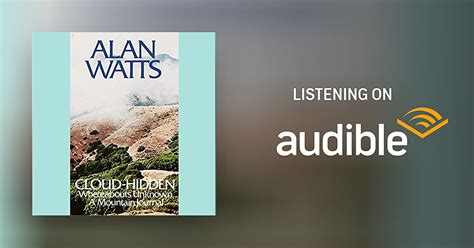 Cloud Hidden Whereabouts Unknown By Alan Watts Audiobook