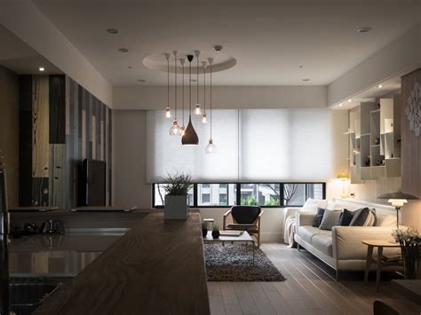 Modern Apartment In European Style In Taiwan From Fertility Design Studio