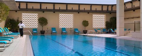 Outdoor Pool In Kuwait Hotel Recreation Facilities In Kuwait City Kuwait