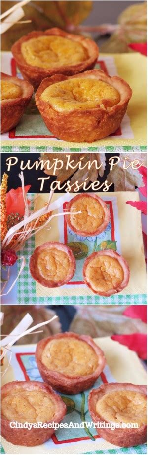 Pumpkin Pie Tassies Pumpkinweek Giveaway