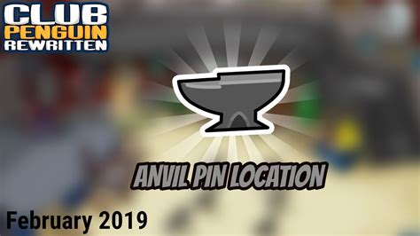 The moderator pin is the only pin that is a bait item. Anvil Pin Location -February 2019- Club Penguin Rewritten ...