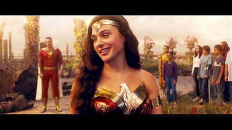 Download Shazam Fury Of The Gods Wonder Woman Scene And Jus