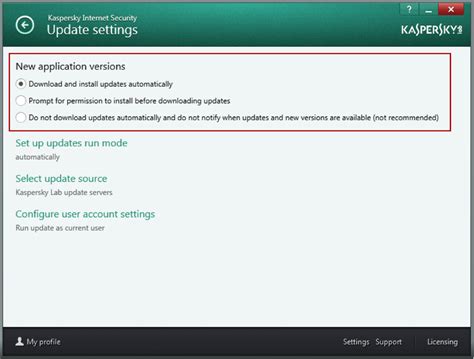 How To Update Kaspersky Internet Security Automatically Kaspersky