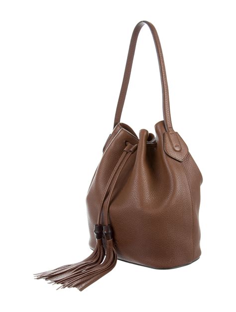 Gucci Lady Tassel Leather Bucket Bag Handbags Guc132325 The Realreal