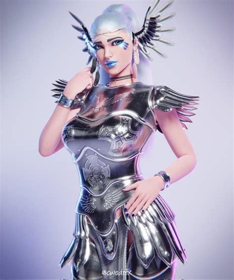 Cwodrex On Twitter Ark In Warrior Goddess Cosplay 😳👉👈💖 Fortnite