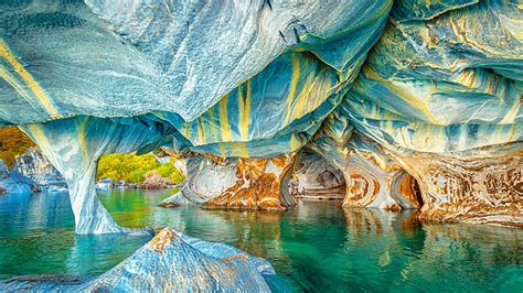 Beautiful Cave Lake Reflection On Water Hd Nature Wallpapers Hd