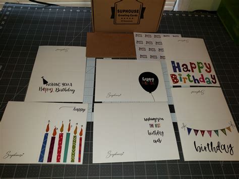 Check out our bulk birthday cards selection for the very best in unique or custom, handmade pieces from our greeting cards shops. 48 Bulk Happy Birthday Cards by SUPHOUSE 48 cards in 6 ...