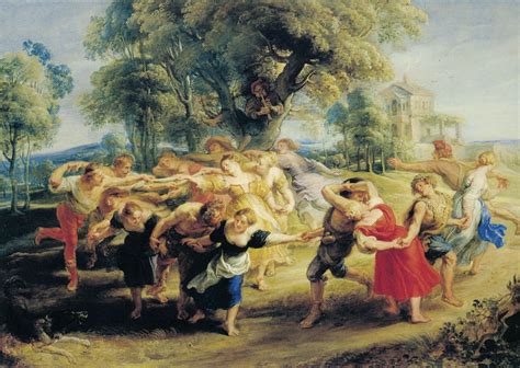 Peter Paul Rubens Dance Of The Villagers