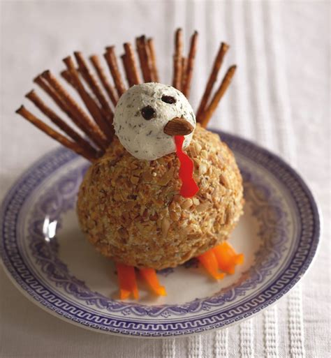 Herbed Turkey Cheese Ball For Thanksgiving Turkey Cheese Ball