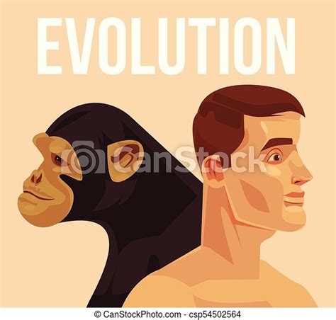 Evolution Of Homo Sapiens Vector Flat Cartoon Illustration Canstock