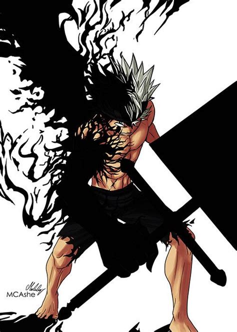 Asta Demon Form Black Clover Blackclover Demon Anime Manga