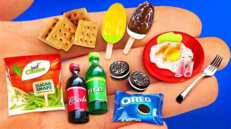 It's always useful, and you can make something funny to entertain yourself. 14 MINIATURE FOOD & THINGS IDEAS TO DIY IN 5 MINUTE CRAFTS - YouTube in 2020 (With images ...