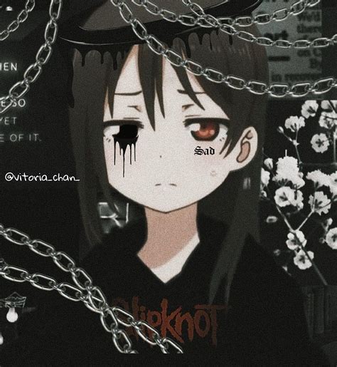 Aesthetic Anime Girl Emo Cute Emo Pfp Hd Phone Wallpaper Pxfuel