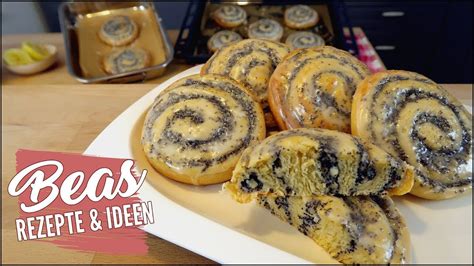 Maybe you would like to learn more about one of these? Mohnschnecken backen | Hefeteig mit Mandel- Mohnfüllung ...