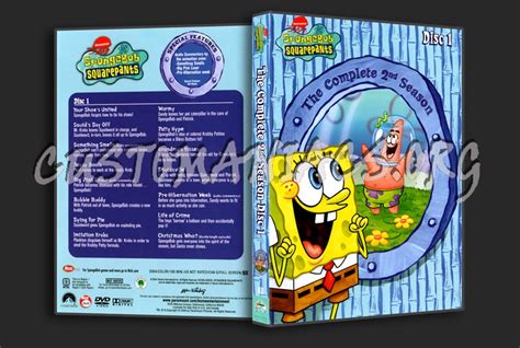 Spongebob Squarepants Season 2 Disc 1 Dvd Cover Dvd Covers And Labels