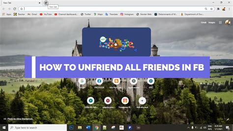 how to unfriend all friends in facebook youtube