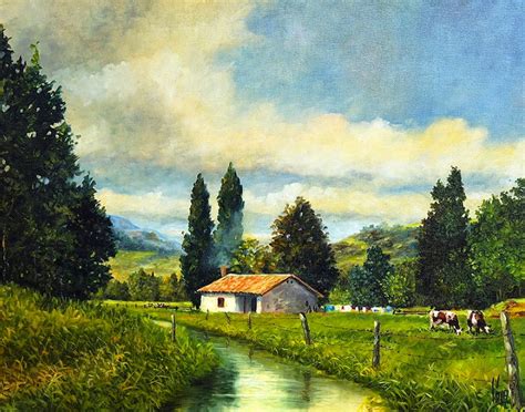 Colección de gina cermenati • última actualización: Imágenes Arte Pinturas: Paisajes Campesinos Pintados en ...