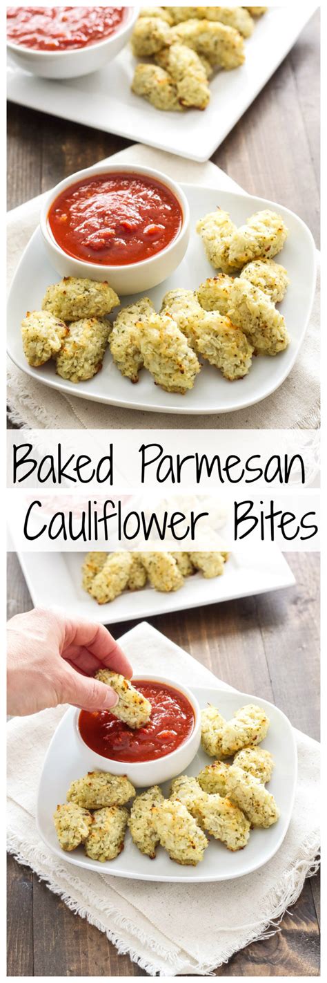 I've become obsessed with roasted cauliflower lately. Baked Parmesan Cauliflower Bites - Recipe Runner