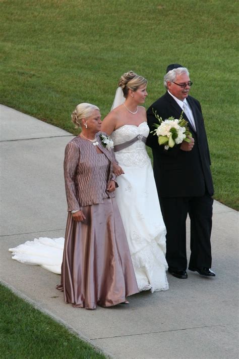 Suzanne perron designs custom gowns for brides and debutantes. Tracy with her parents | Bridesmaid dresses, Wedding ...