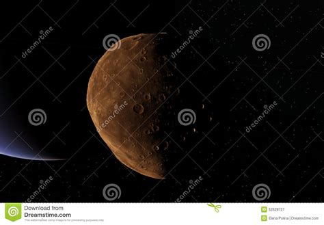 Alien Desert Exo Planet Stock Illustration Illustration Of Shape