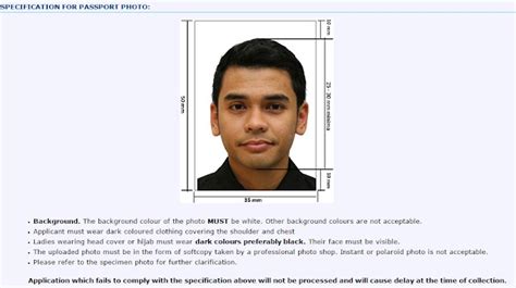 Passport Size Photo Malaysia In Word Imagesee