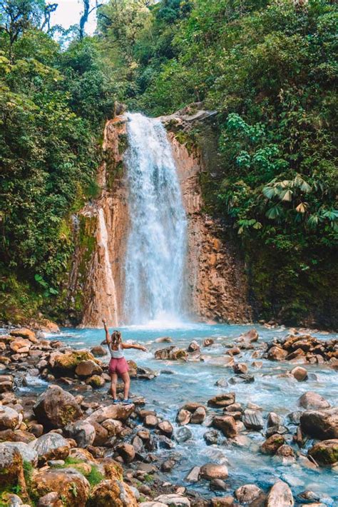 Blue Falls Of Costa Rica Waterfalls Off The Beaten Track
