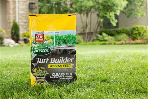 Scotts Turf Builder Weed And Feed Fertilizer 5m Crab Grass Killer