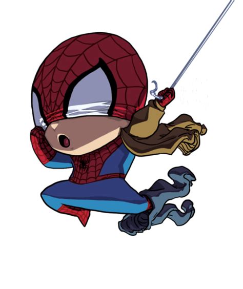 Comicsodissey Geek Art Chibi Spiderman