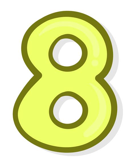 8 Number Png Images Transparent Background Png Play