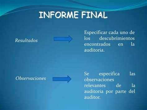 Informe Final De Auditoria Informatica