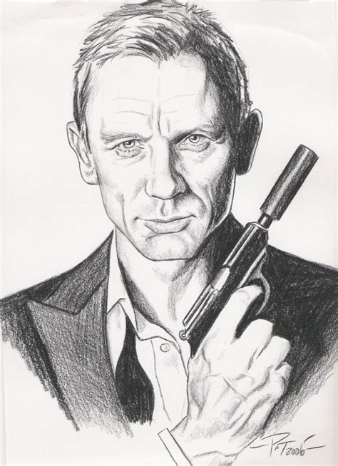 Septiembre 2007 James Bond Celebrity Drawings 007 James Bond
