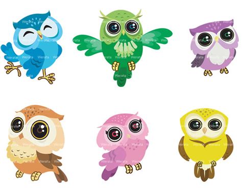 Cute Owls Clip Art Clip Art Library