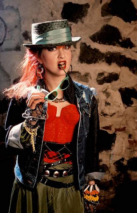 Cyndi Lauper Photographed By Ebet Roberts Eclectic Vibes