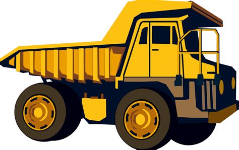 Clipart Of Dump Trucks And Benz Truck Transparent Cartoon Jingfm