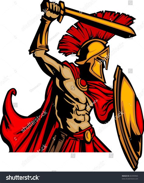 $309.00 prices, if shown, are suggested and indicative retail price. Spartan Trojan With Sword And Shield Stock Vector ...