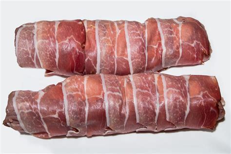 Schweinefilet Im Speckmantel Roh Pork In Bacon Raw A Photo On Flickriver