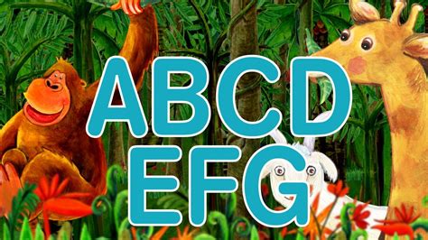 Alphabet ABC Phonics - Part 1: A, B, C, D, E,F, G - YouTube